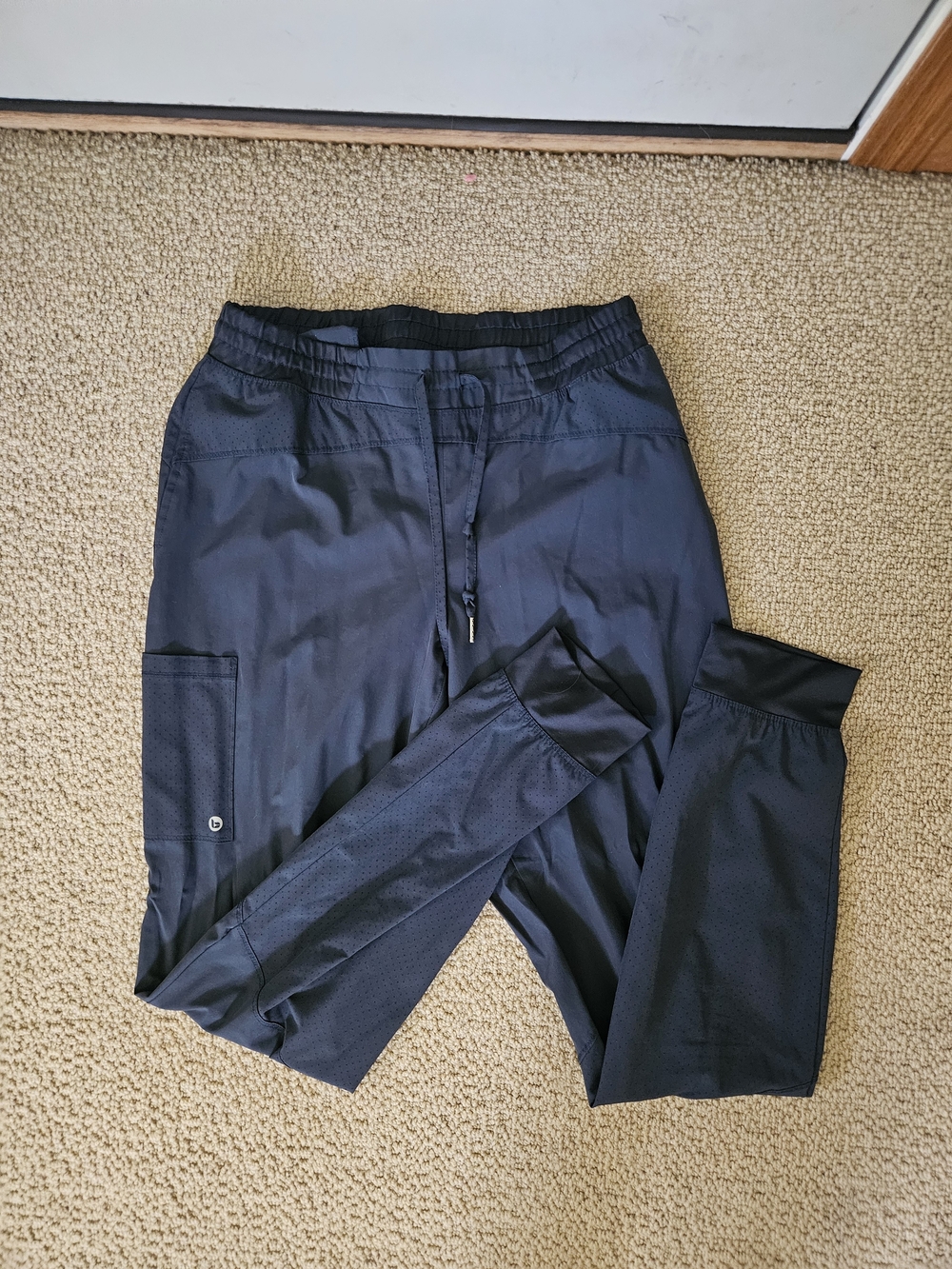 Barco One Women's Charcoal Srub Jogger Pants